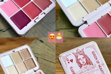 CARLA SECRET Queen of Hearts Concealer & Blush Palette - All-in-One Face & Lip Kit