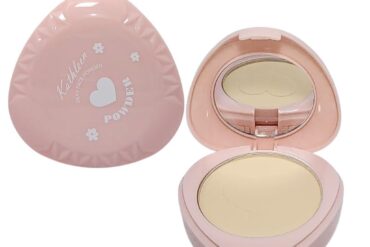 Kathleen 2-in-1 Silky Face Powder - Natural Setting & Finishing Compact | Shades 01 Fair & 02 Light Beige