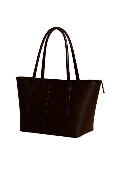 Chic Large Capacity Synthetic Leather Tote Bag for Women | Everyday Shoulder Handbag - Image 6