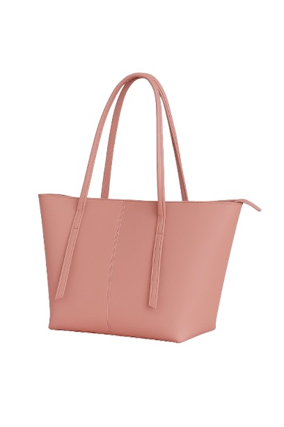 Chic Large Capacity Synthetic Leather Tote Bag for Women | Everyday Shoulder Handbag - Image 3