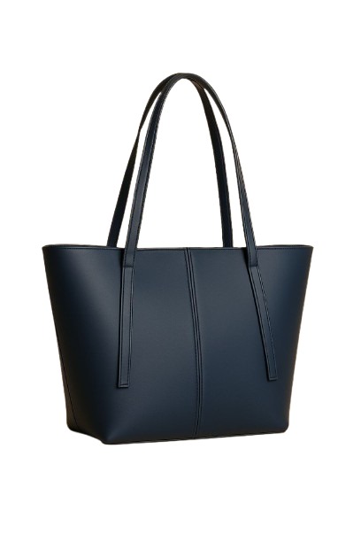 Chic Large Capacity Synthetic Leather Tote Bag for Women | Everyday Shoulder Handbag - Image 5